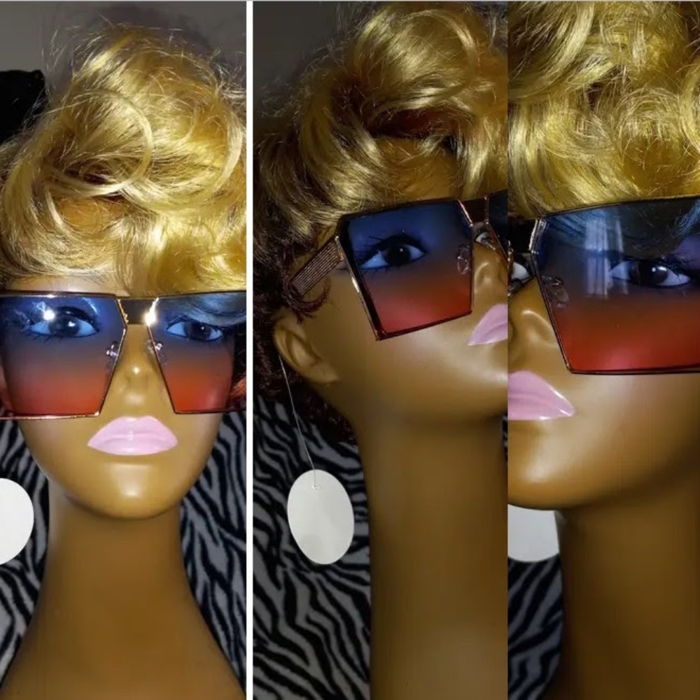 2 tone sunglasses never worn